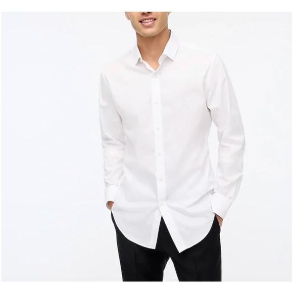 J.Crew Factory Slim Performance Dress Shirt - Picture 2 of 7